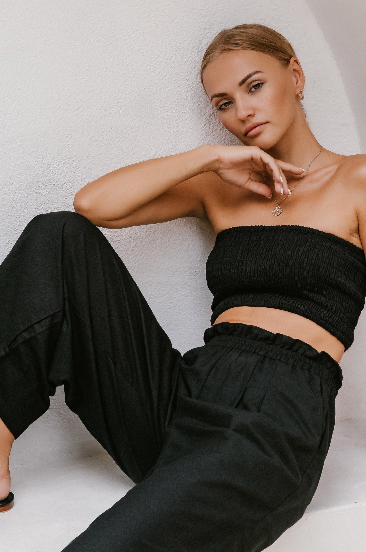 Delhi Relaxed Linen Pants