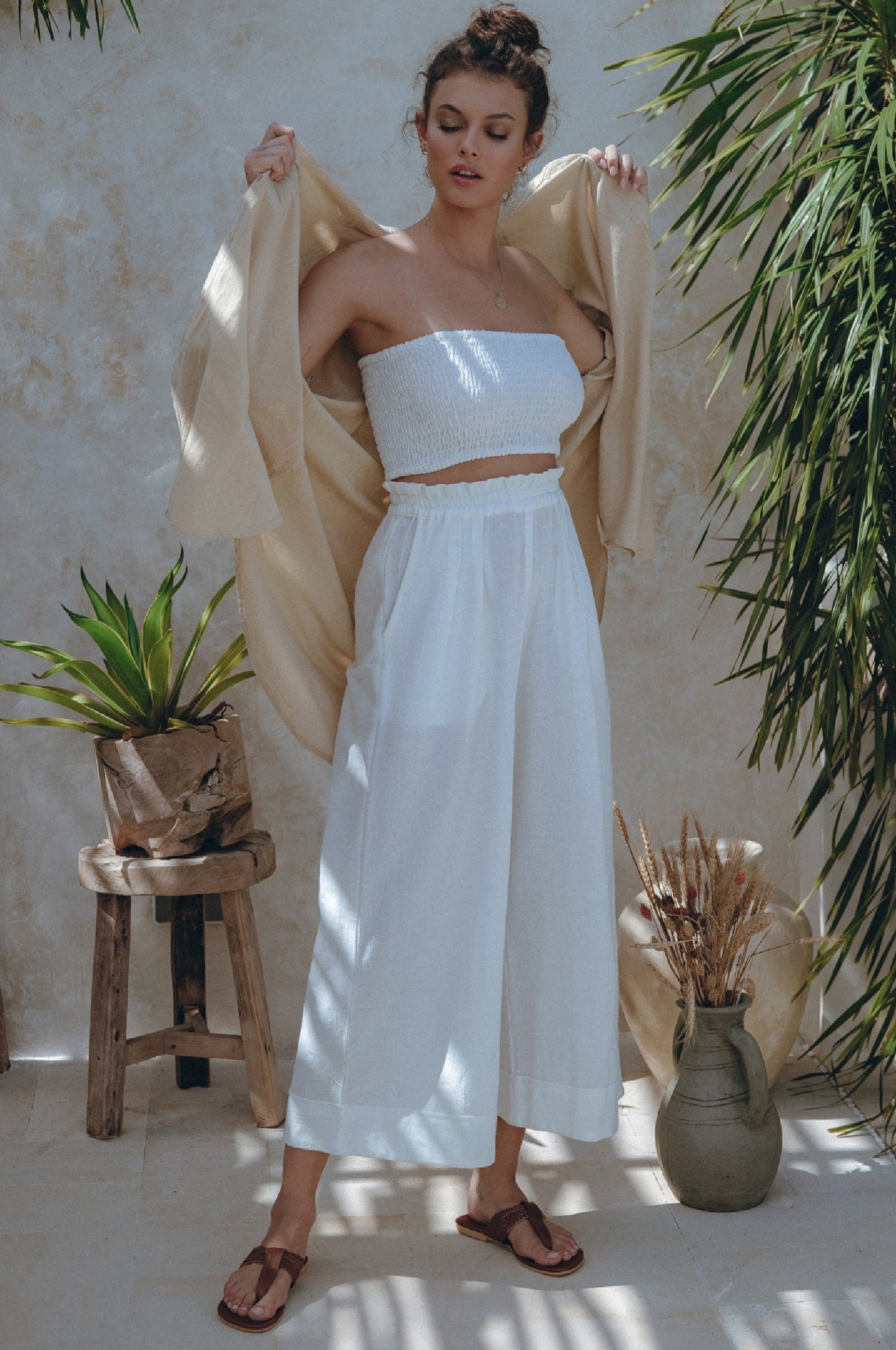 Delhi Relaxed Linen Pants