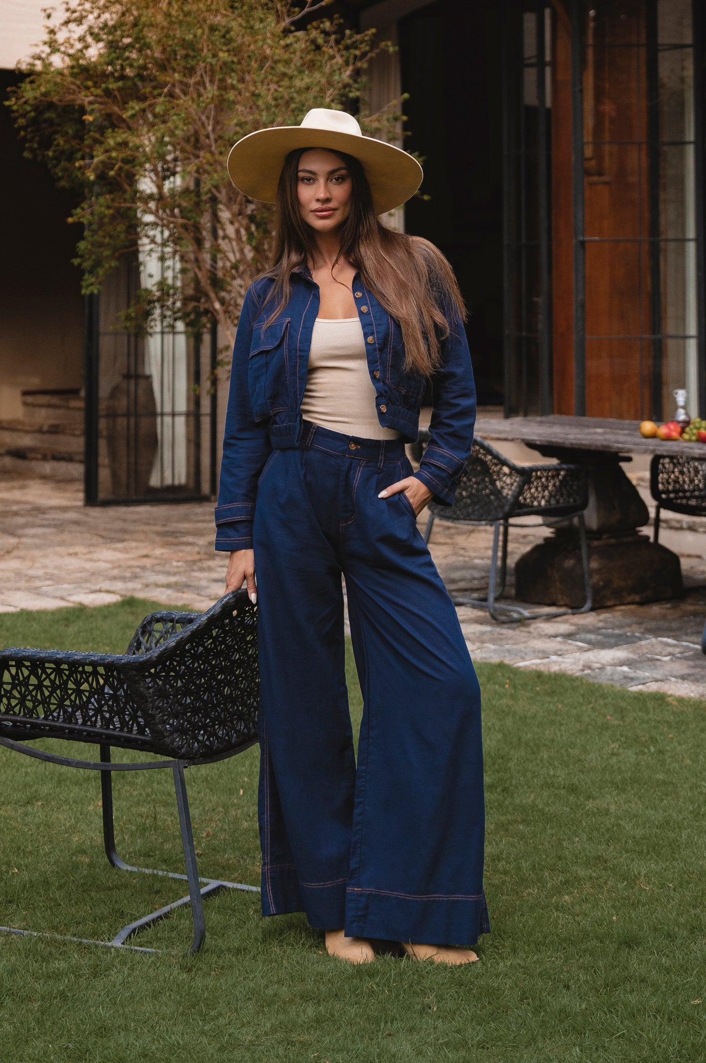Orion Wide-Leg Linen Trousers